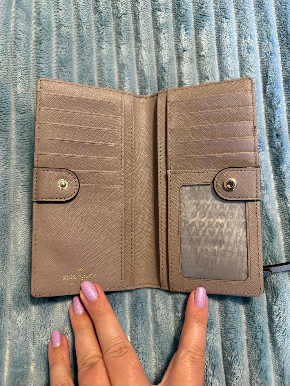 Kate Spade New York Grey/Taupe Wallet